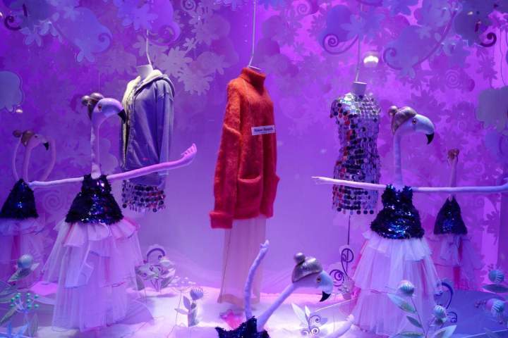 Vitrine de Noël Galeries Lafayette France