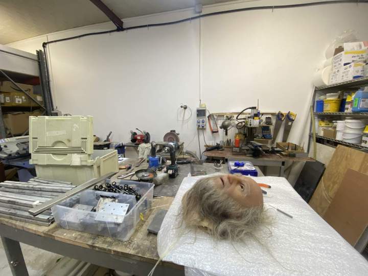 Fabrication animatronique France